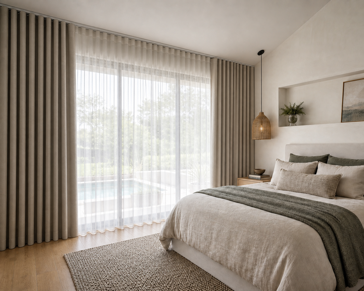 Double Curtains